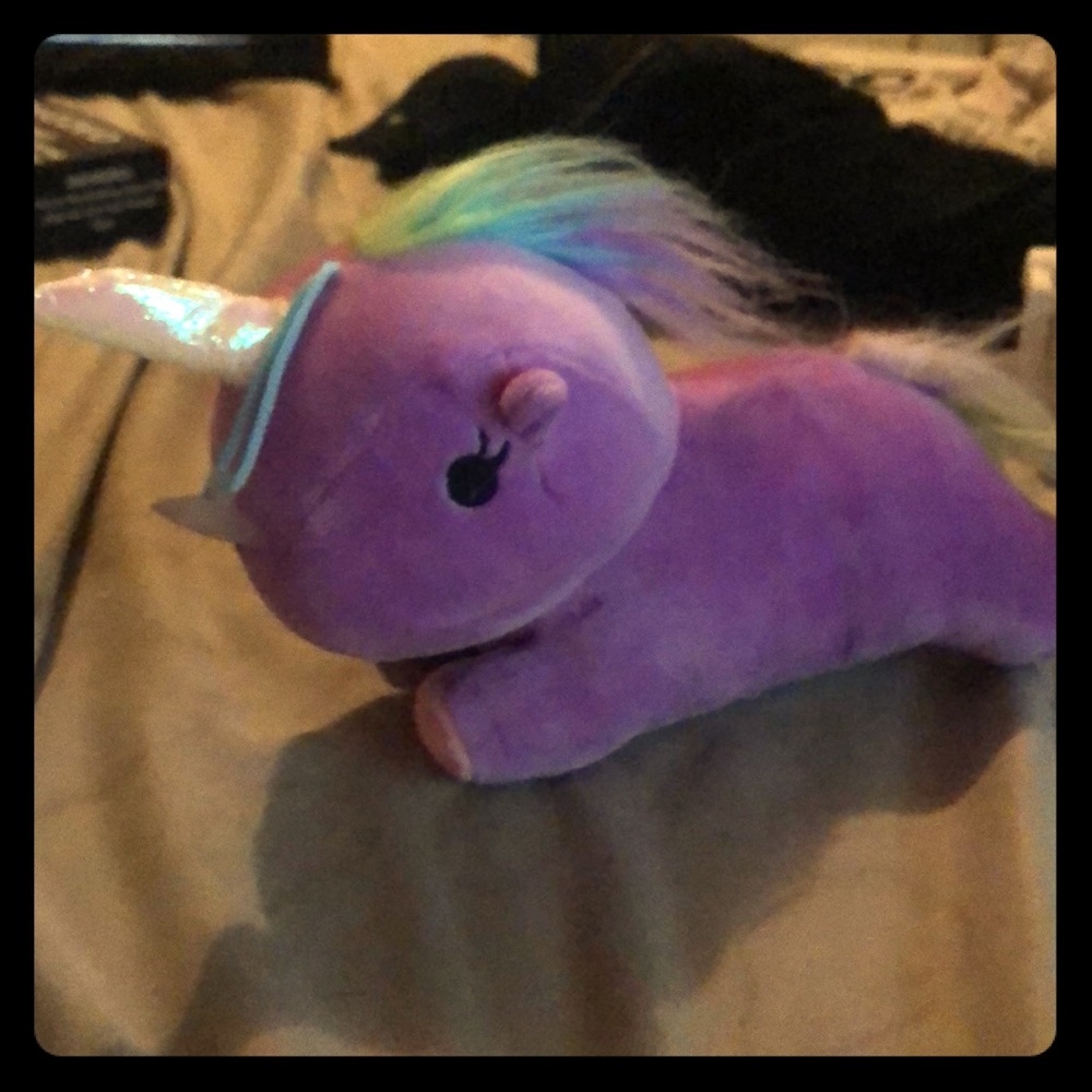 Purple Unicorn Plushie